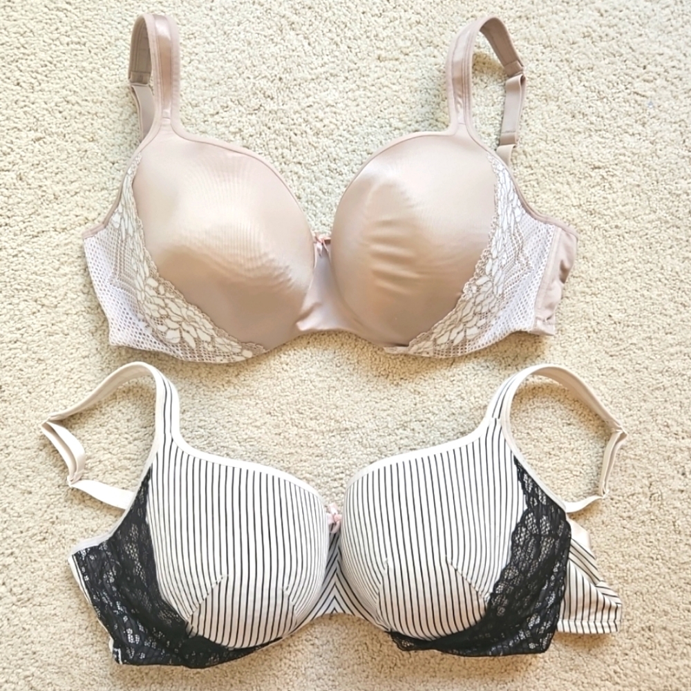 Lot of 2 Cacique Bras  Size 42F
